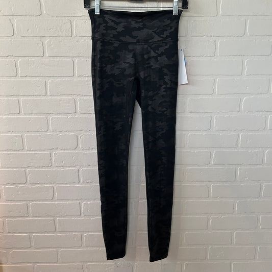 Pants Leggings By Spanx In Black & Grey, Size: 4