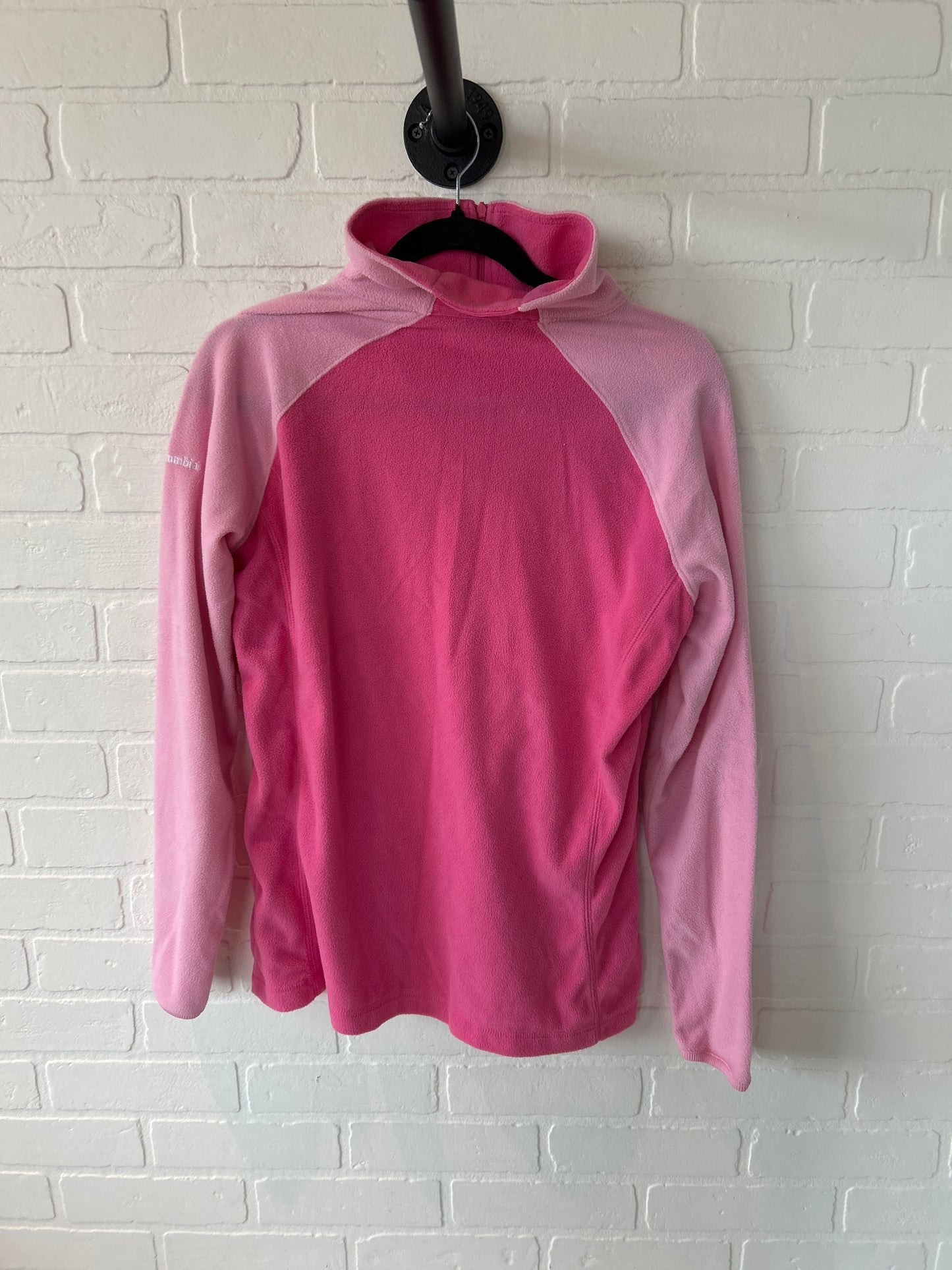 Top Long Sleeve By Columbia In Pink, Size: L