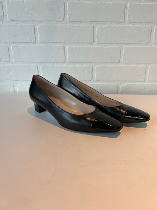 Shoes Heels Block By Bruno Magli Shoes In Black, Size: 7.5