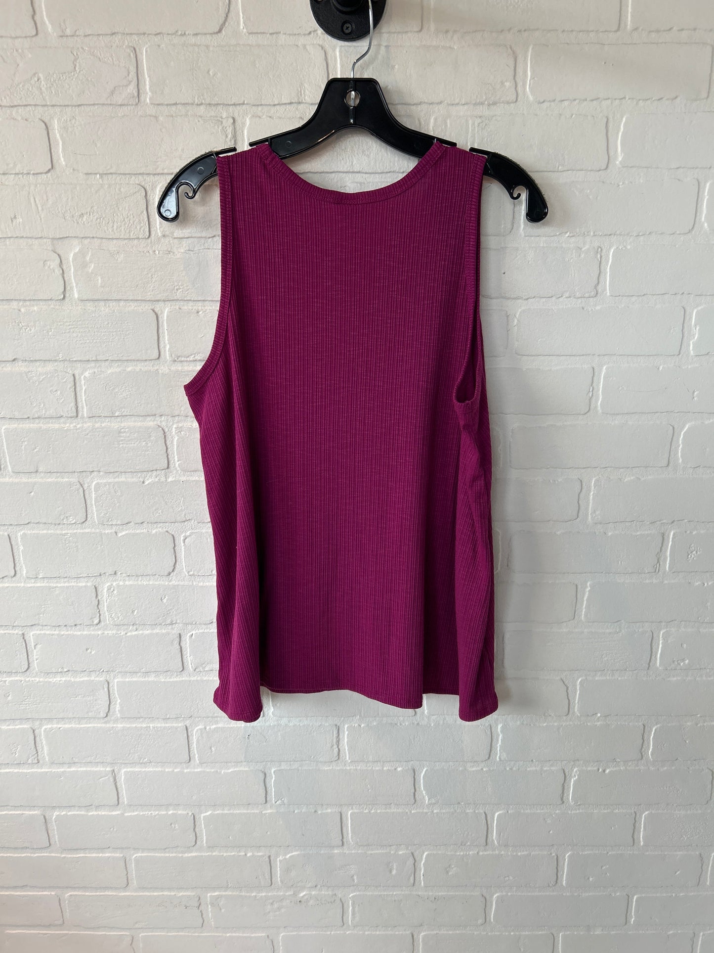 Top Sleeveless Basic By Old Navy In Pink, Size: L