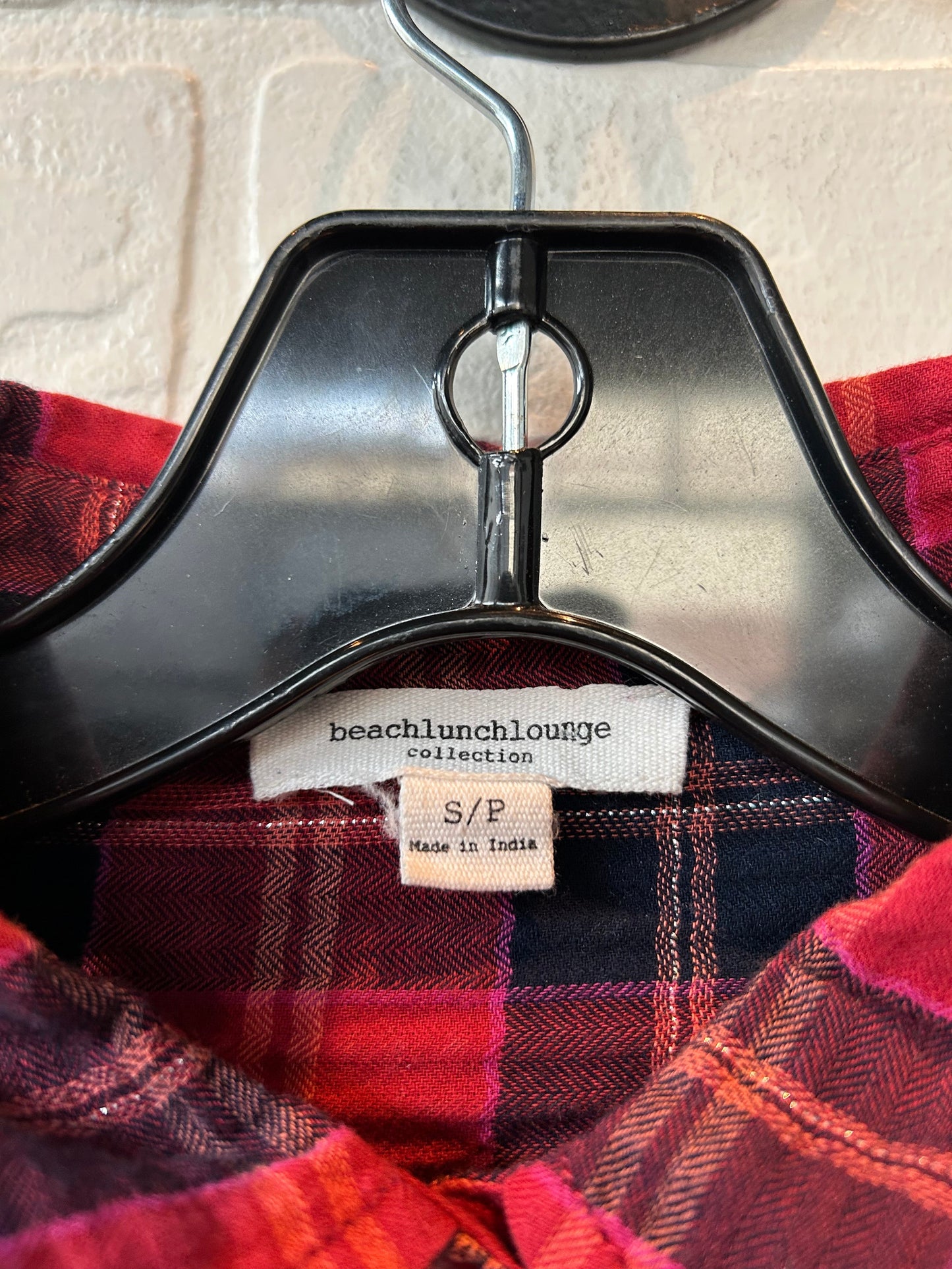 Top Long Sleeve By Beachlunchlounge In Red, Size: S