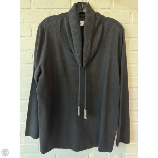 Sweater By Chicos In Black, Size: Xl