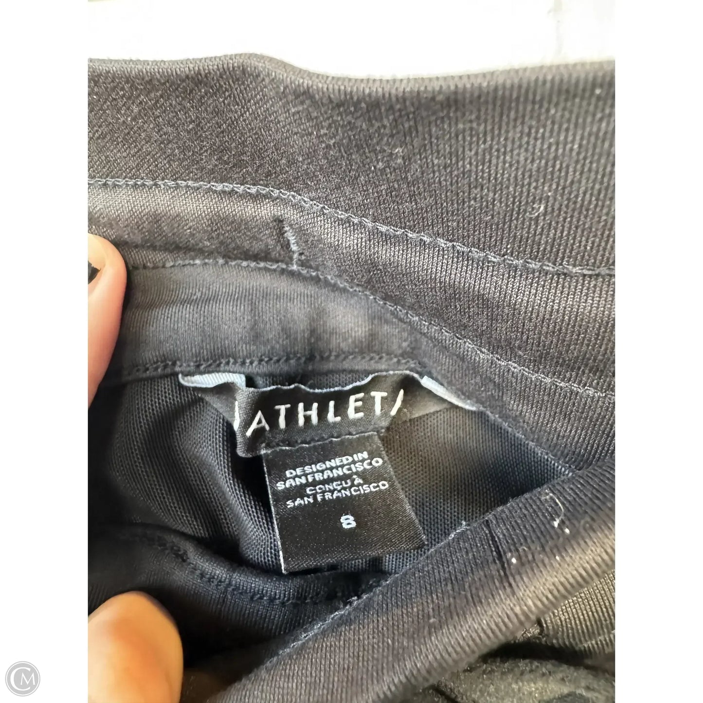 Athletic Pants By Athleta In Black, Size: 8