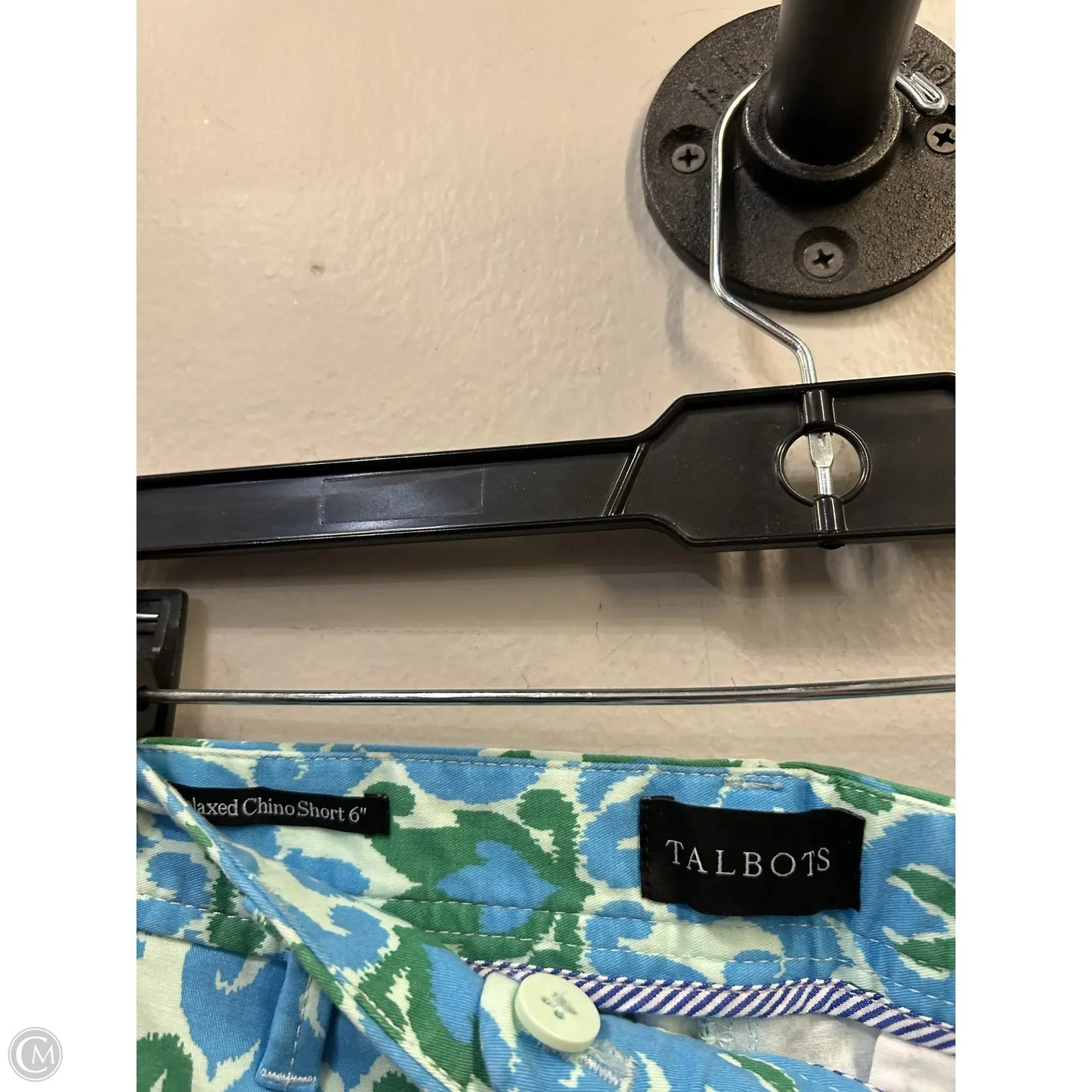 Shorts By Talbots In Blue & Green, Size: 10p