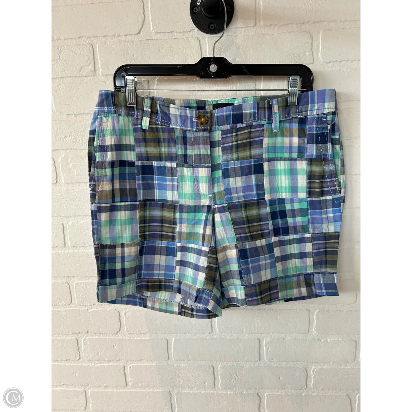 Shorts By Talbots In Purple & White, Size: 10p