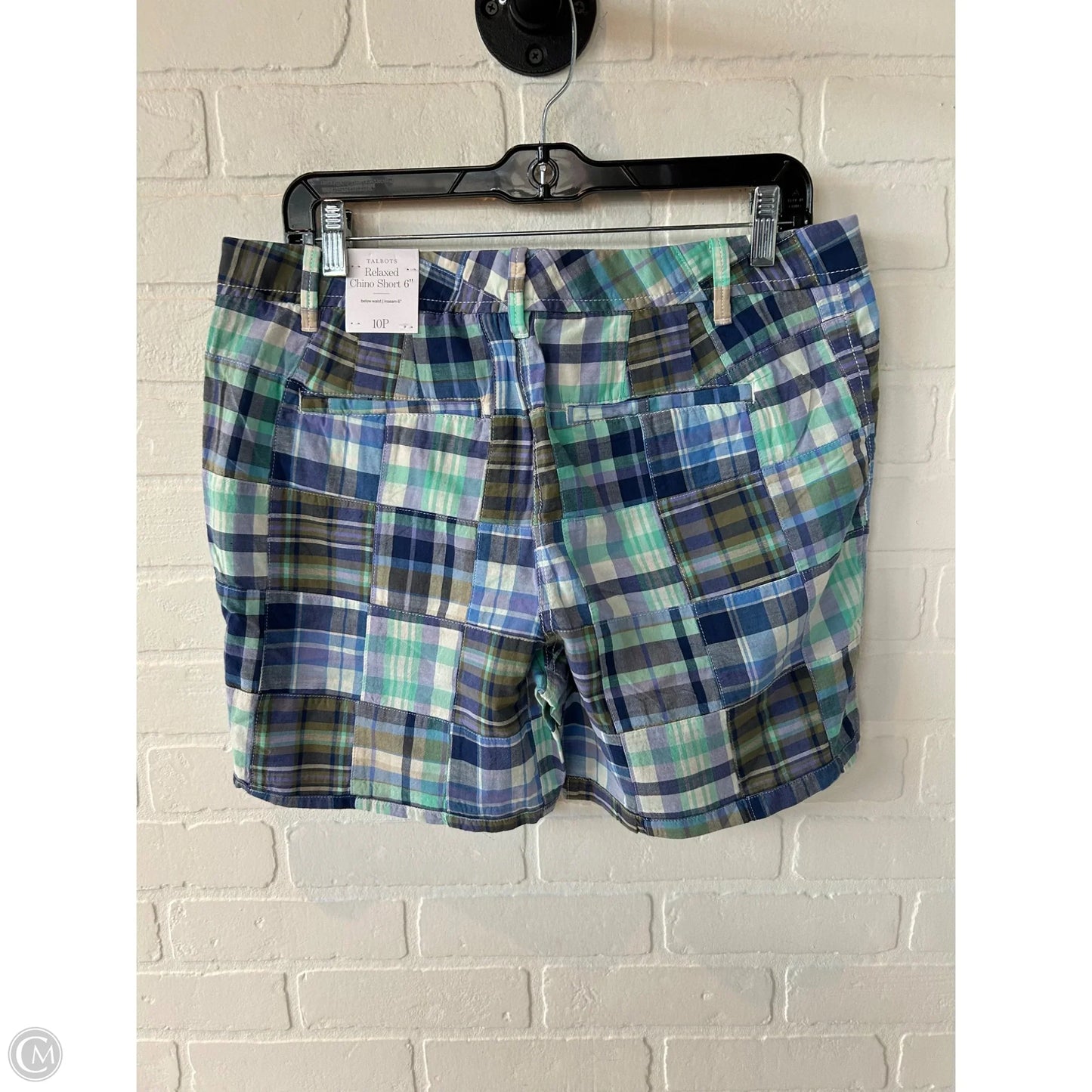 Shorts By Talbots In Purple & White, Size: 10p