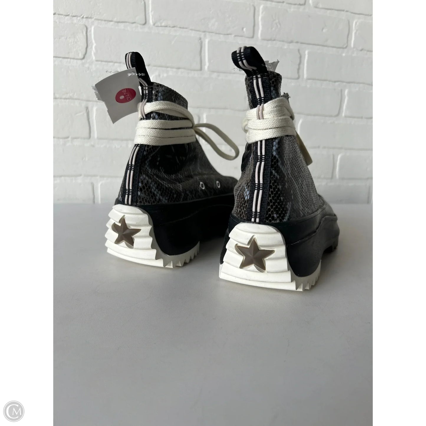 Boots Snow By Converse In Black & Blue, Size: 9.5
