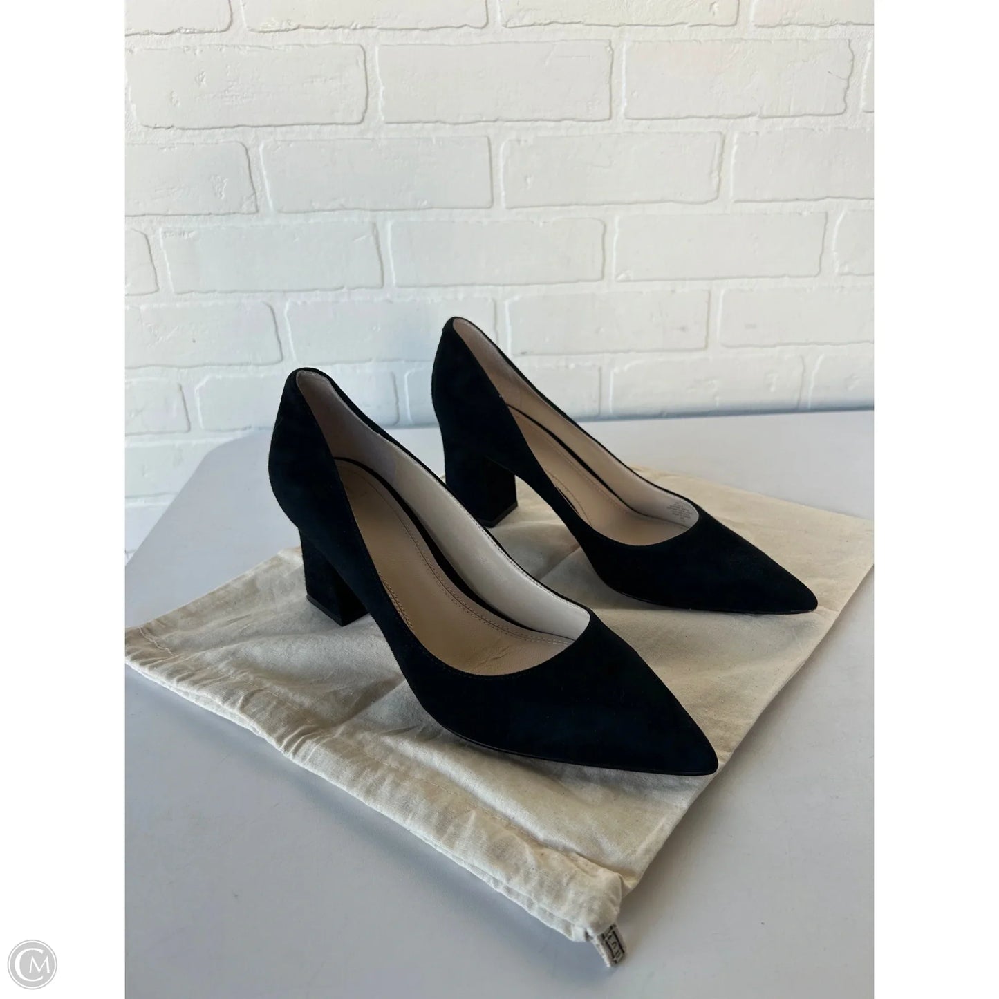 Shoes Heels Block By Marc Fisher In Black, Size: 9