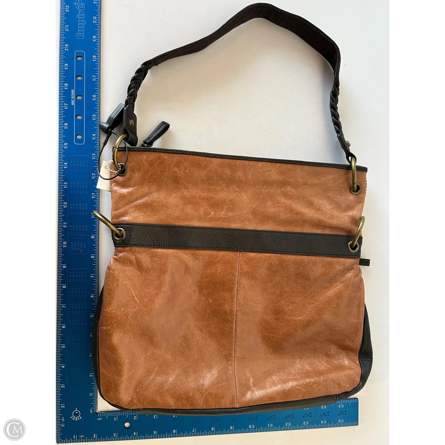 Handbag Leather By The Sak, Size: Medium
