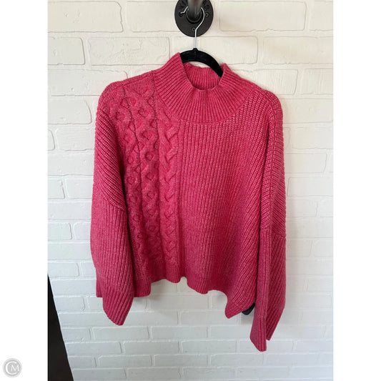 Sweater By Express In Pink, Size: Xl