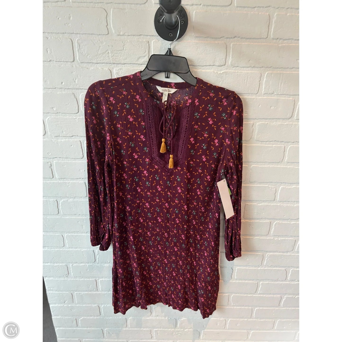 Dress Casual Short By Matilda Jane In Purple, Size: Xs