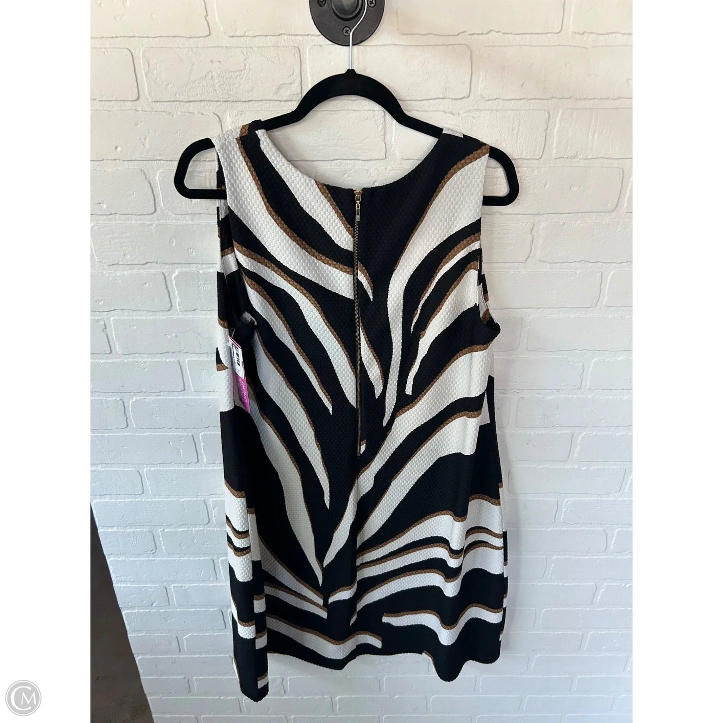 Dress Work By Charter Club In Black & White, Size: Xl