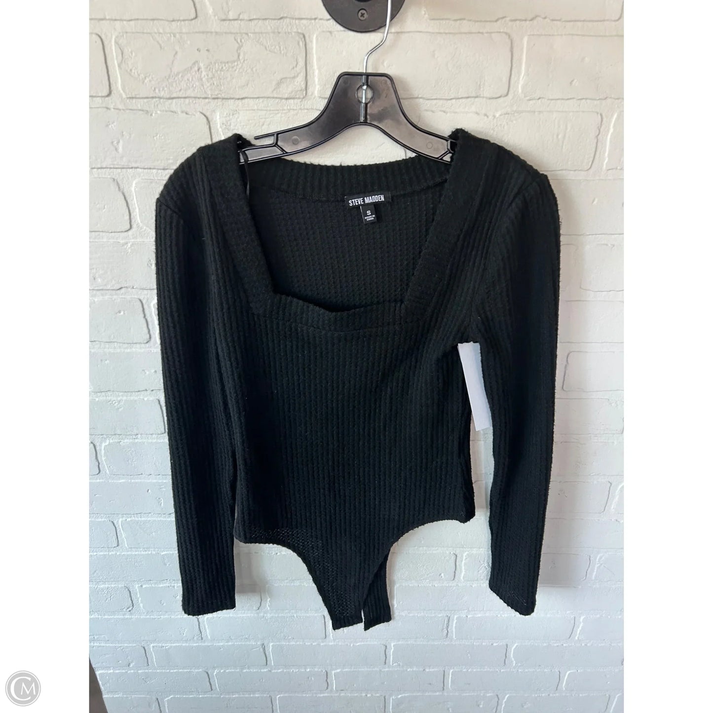 Bodysuit By Steve Madden In Black, Size: S