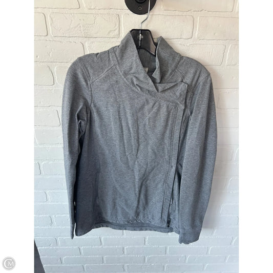 Athletic Jacket By Lululemon In Grey, Size: M