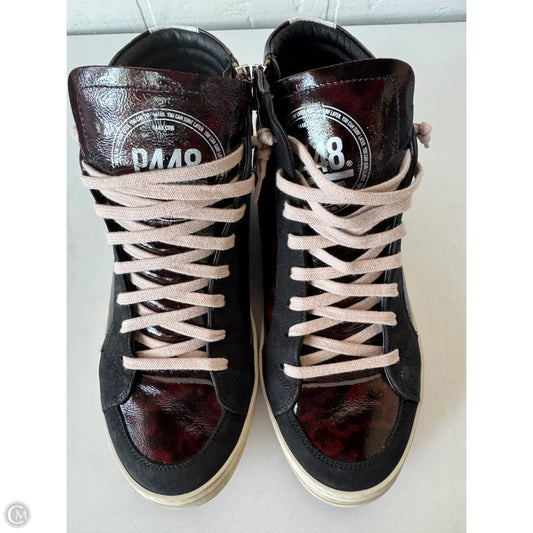 Shoes Sneakers By P448 In Black & Brown, Size: 11.5