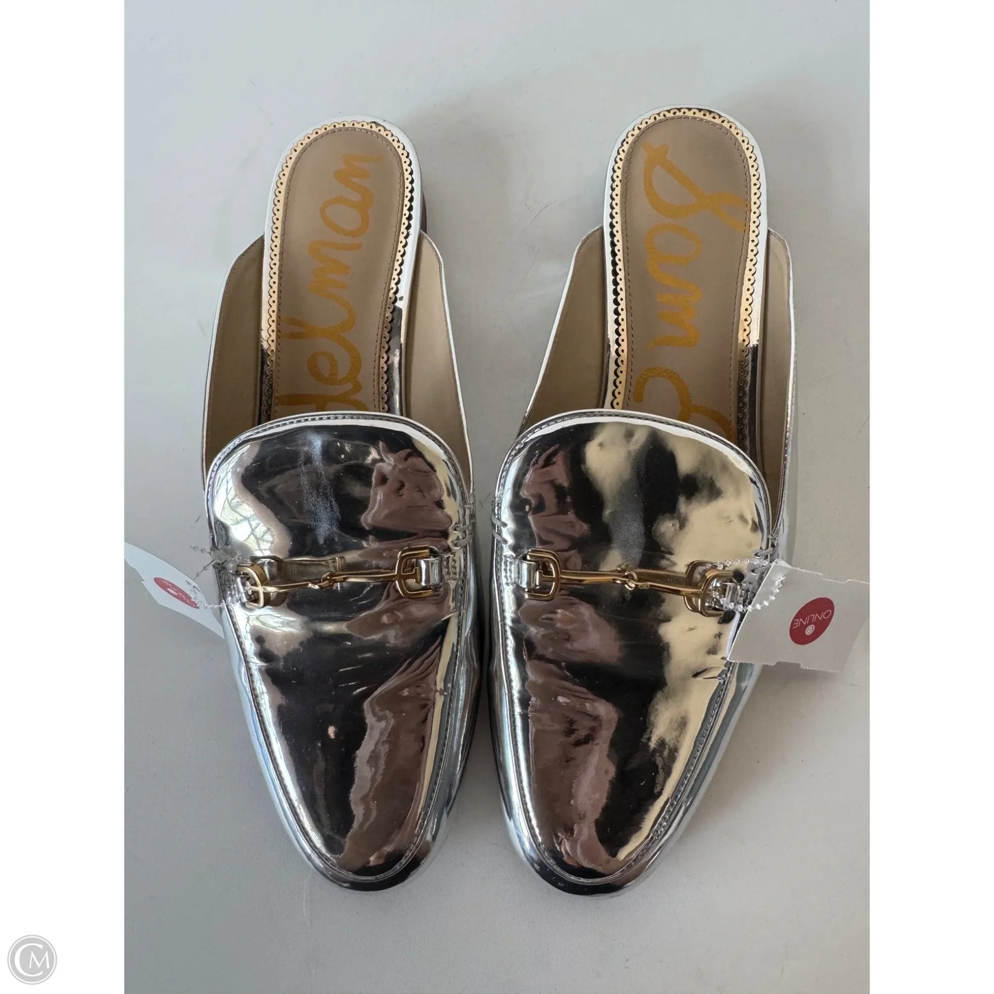 Shoes Flats By Sam Edelman In Silver, Size: 11