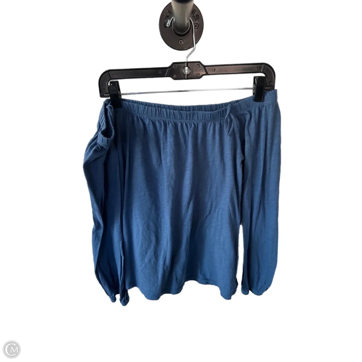 Top Long Sleeve By Velvet In Blue, Size: Xs