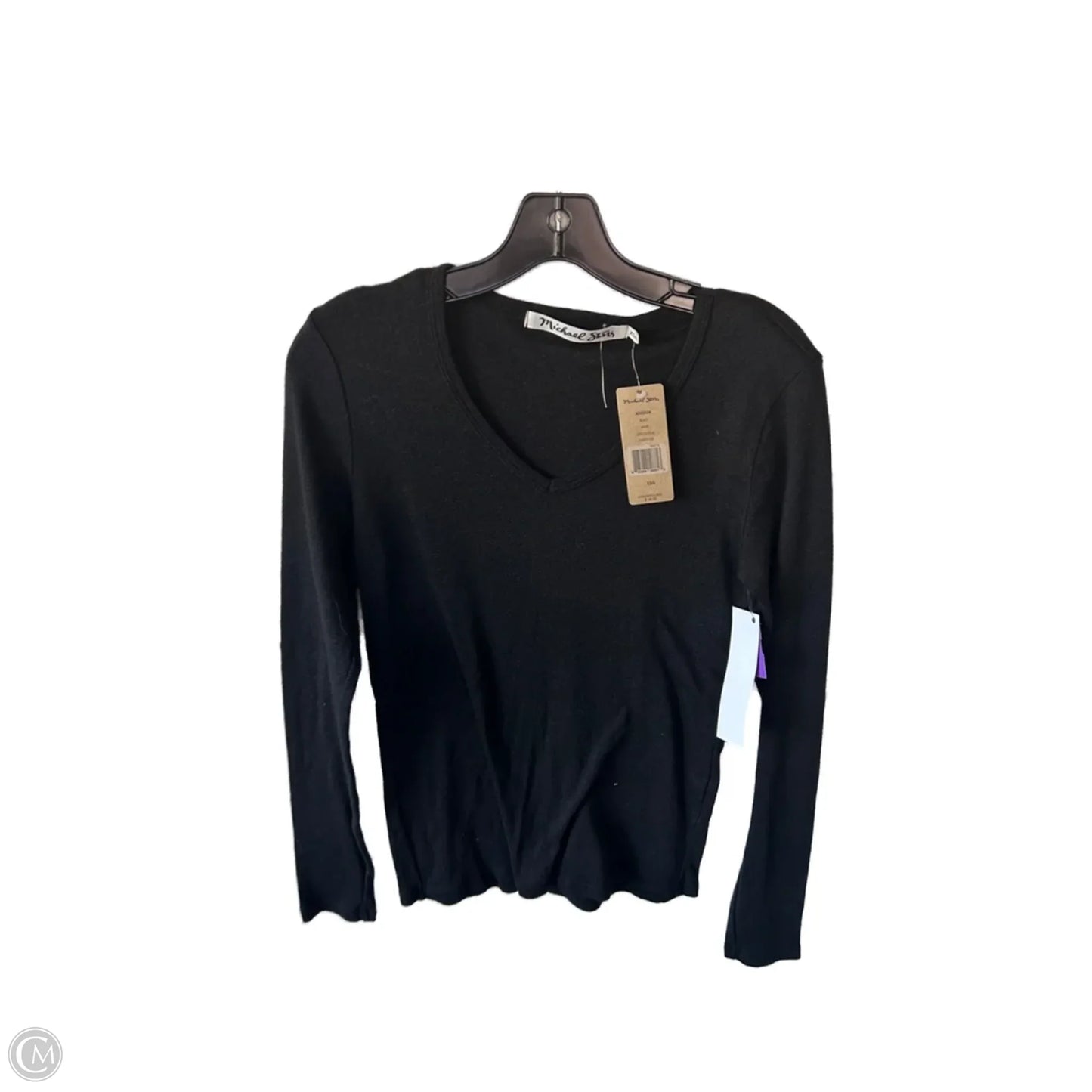 Top Long Sleeve By Michael Stars In Black, Size: Xs