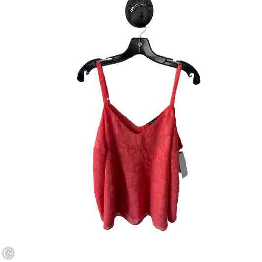 Top Sleeveless By Torrid In Orange, Size: 2x
