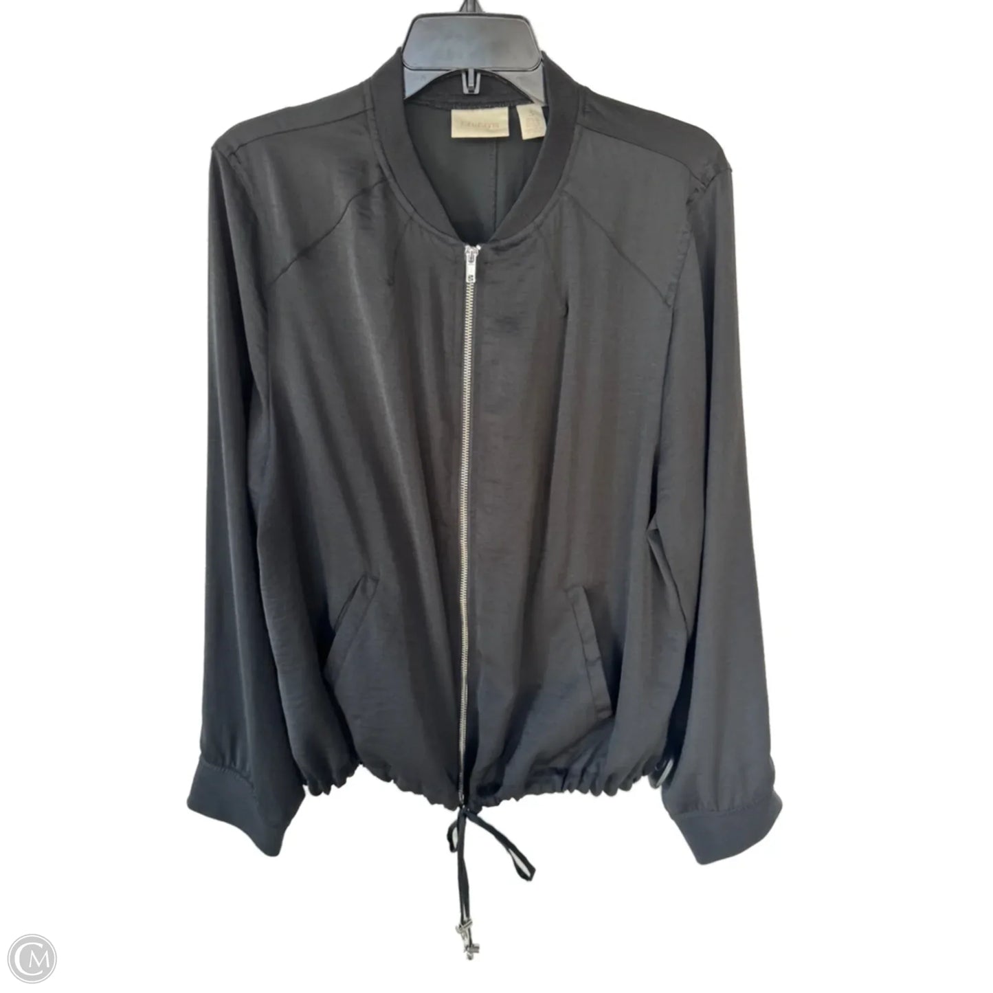 Jacket Other By Chicos In Black, Size: Xl