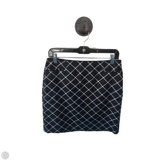 Skirt Mini & Short By White House Black Market In Black & White, Size: 6