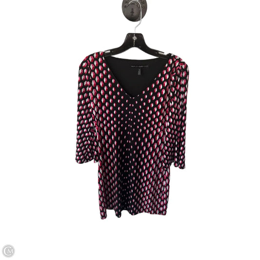 Dress Casual Short By White House Black Market In Black & Red, Size: Xs