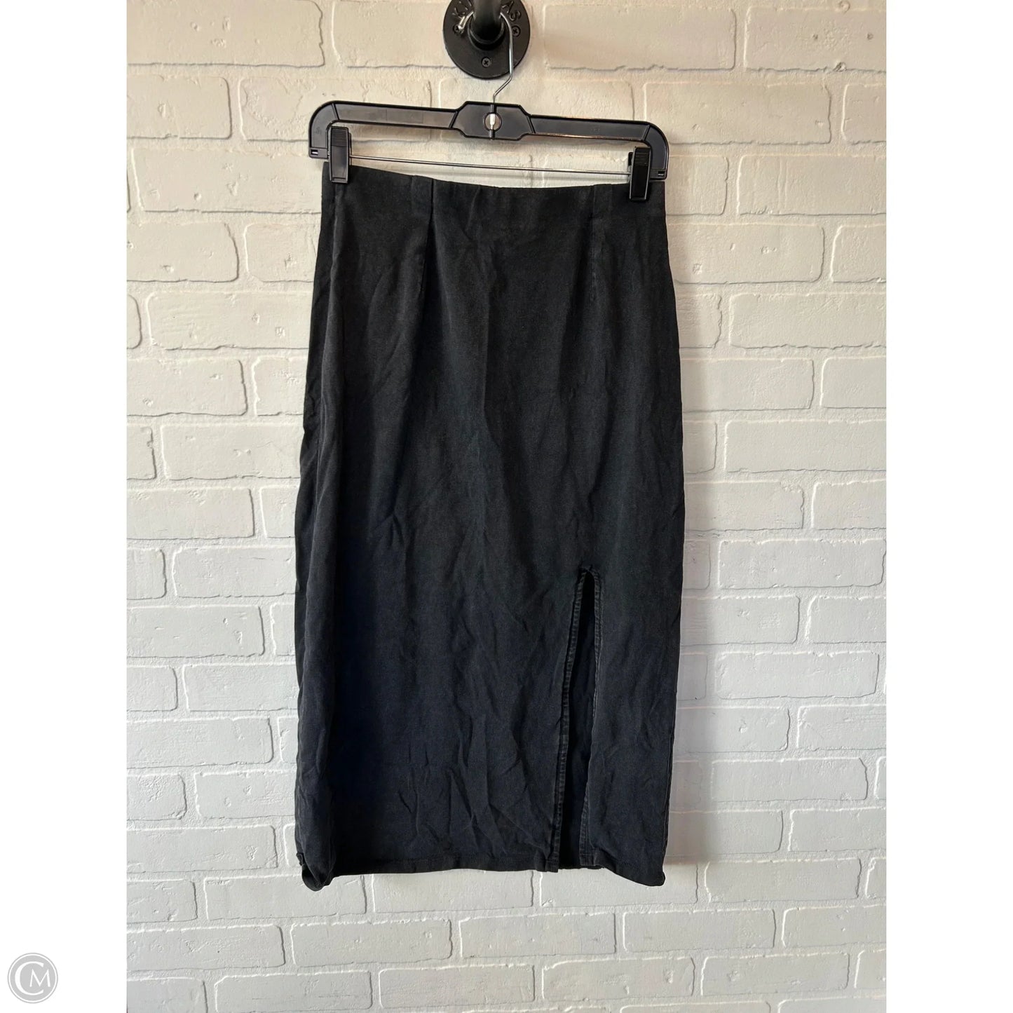 Skirt Midi By Z Supply In Black, Size: 4