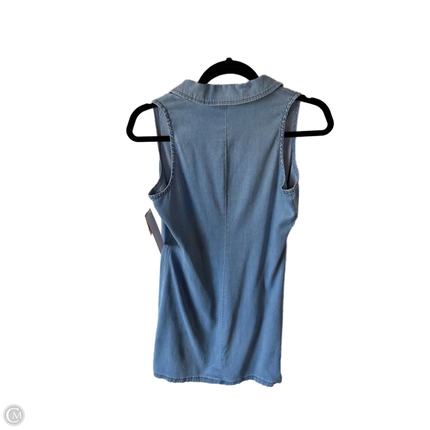 Dress Casual Short By Boston Proper In Blue Denim, Size: Xs