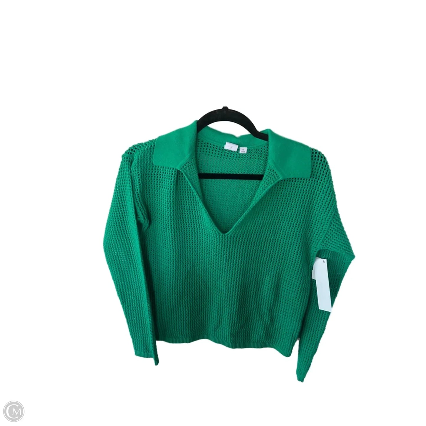 Sweater By Gap In Green, Size: Xs