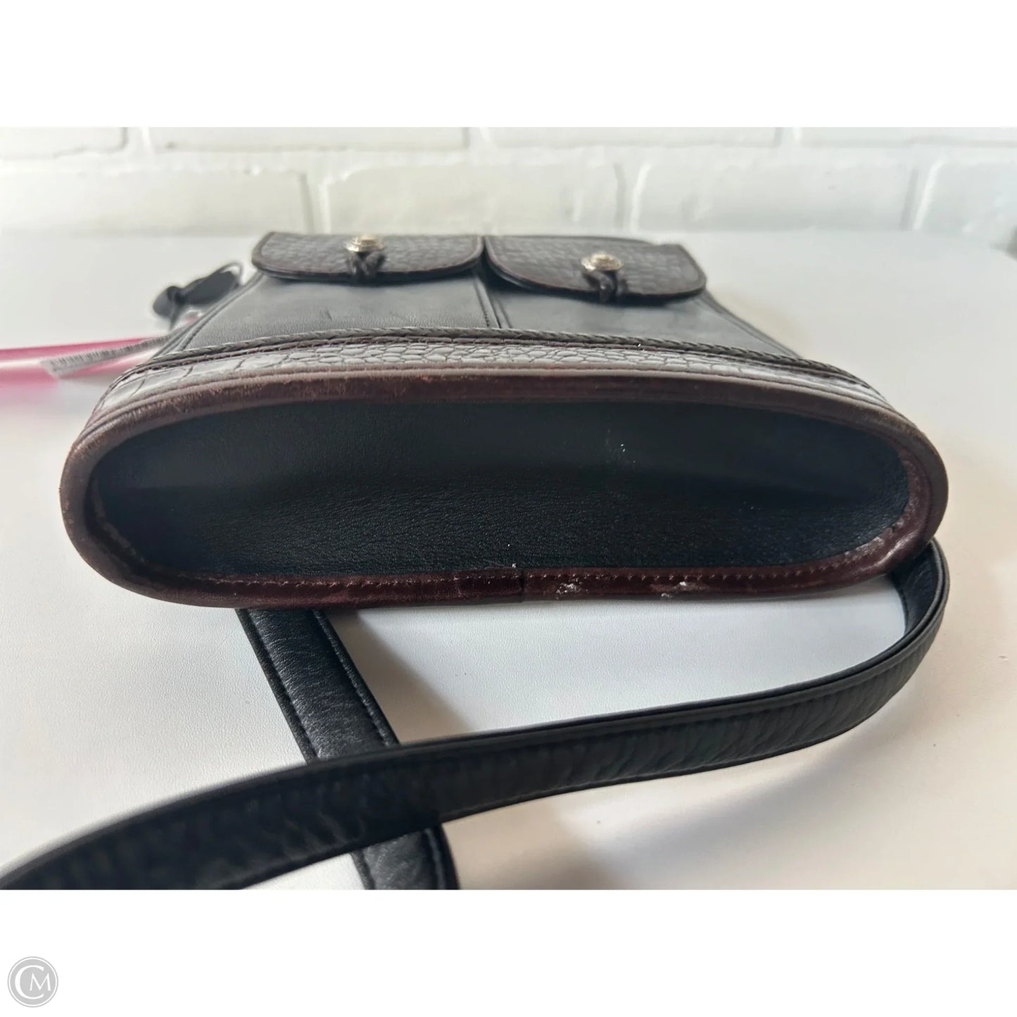 Crossbody Leather By Brighton, Size: Small