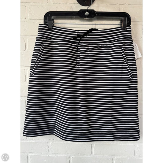 Skort By Chicos In Black & White, Size: 4