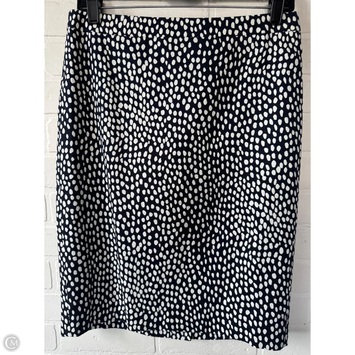 Skirt Mini & Short By J. Crew In Blue & White, Size: 4