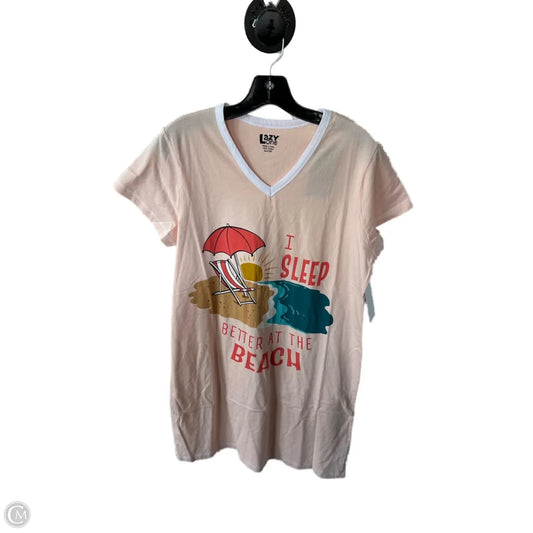 Nightgown By Clothes Mentor In Peach, Size: S