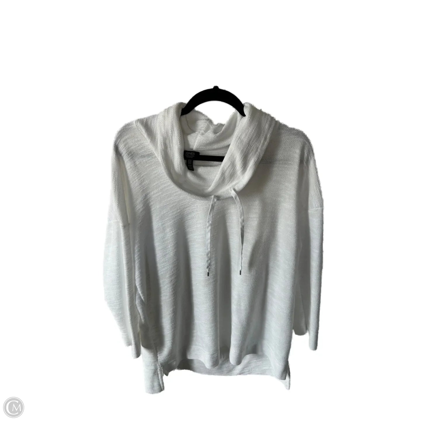 Top Long Sleeve By Jones New York In White, Size: 1x
