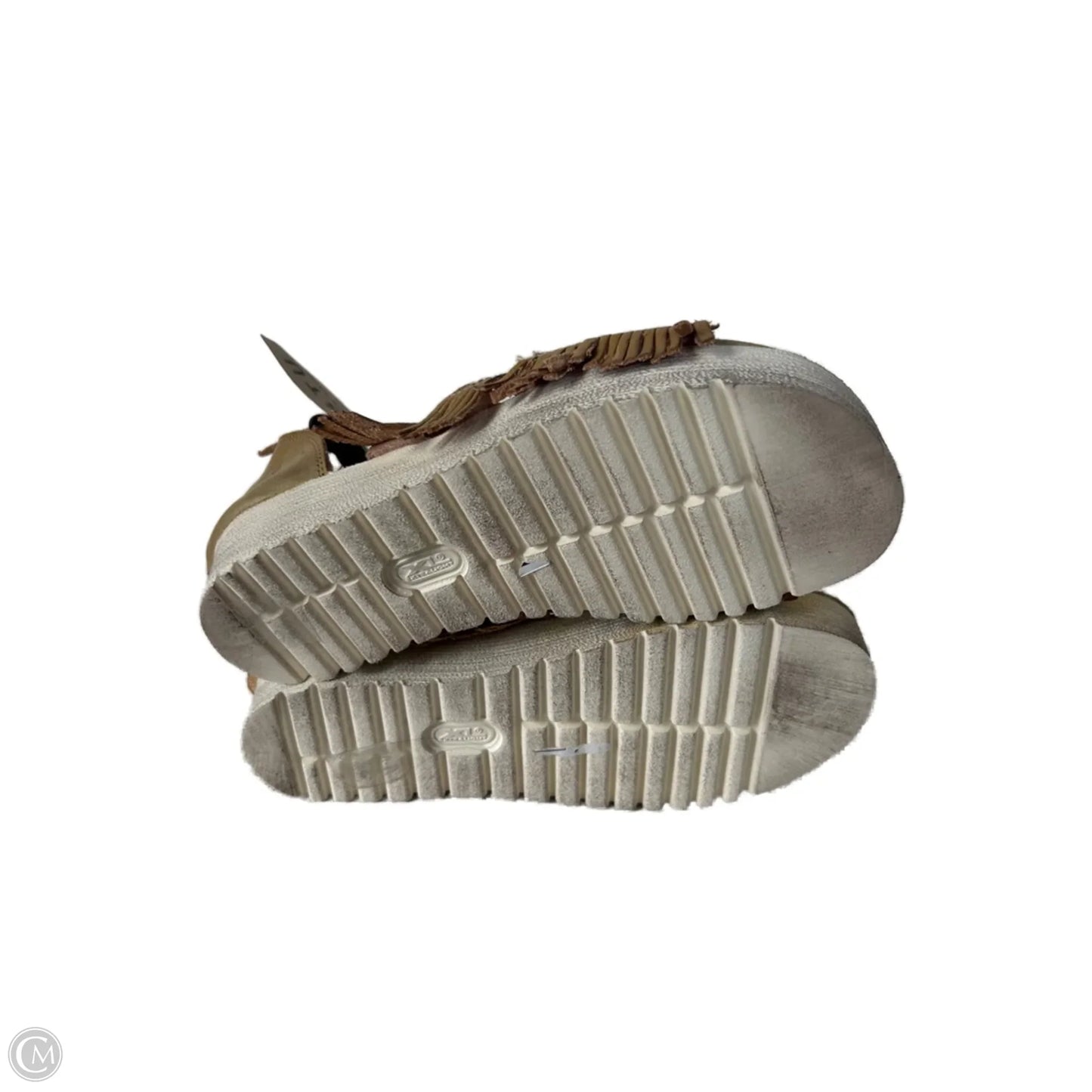 Sandals Flats By Bed Stu In Yellow, Size: 7