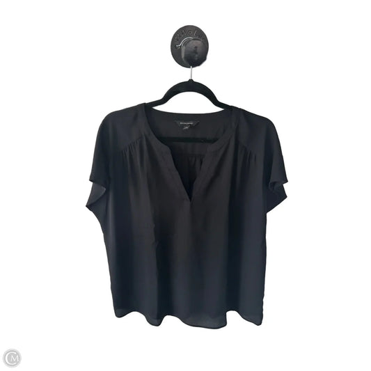 Top Sleeveless By Banana Republic In Black, Size: L