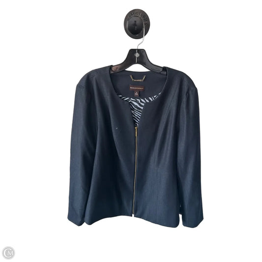 Blazer By Dana Buchman In Blue, Size: Xl