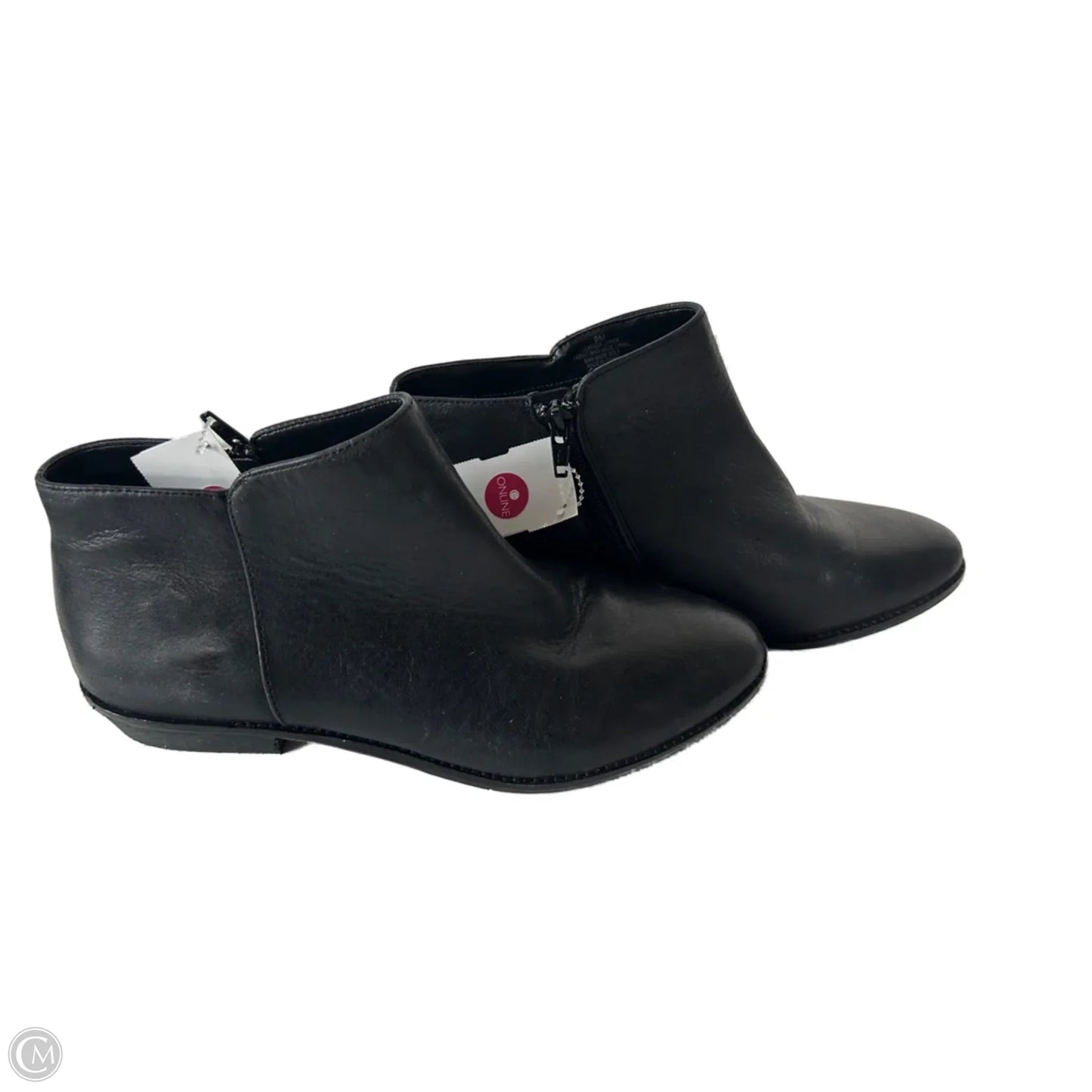 Boots Ankle Flats By Gianni Bini In Black, Size: 9