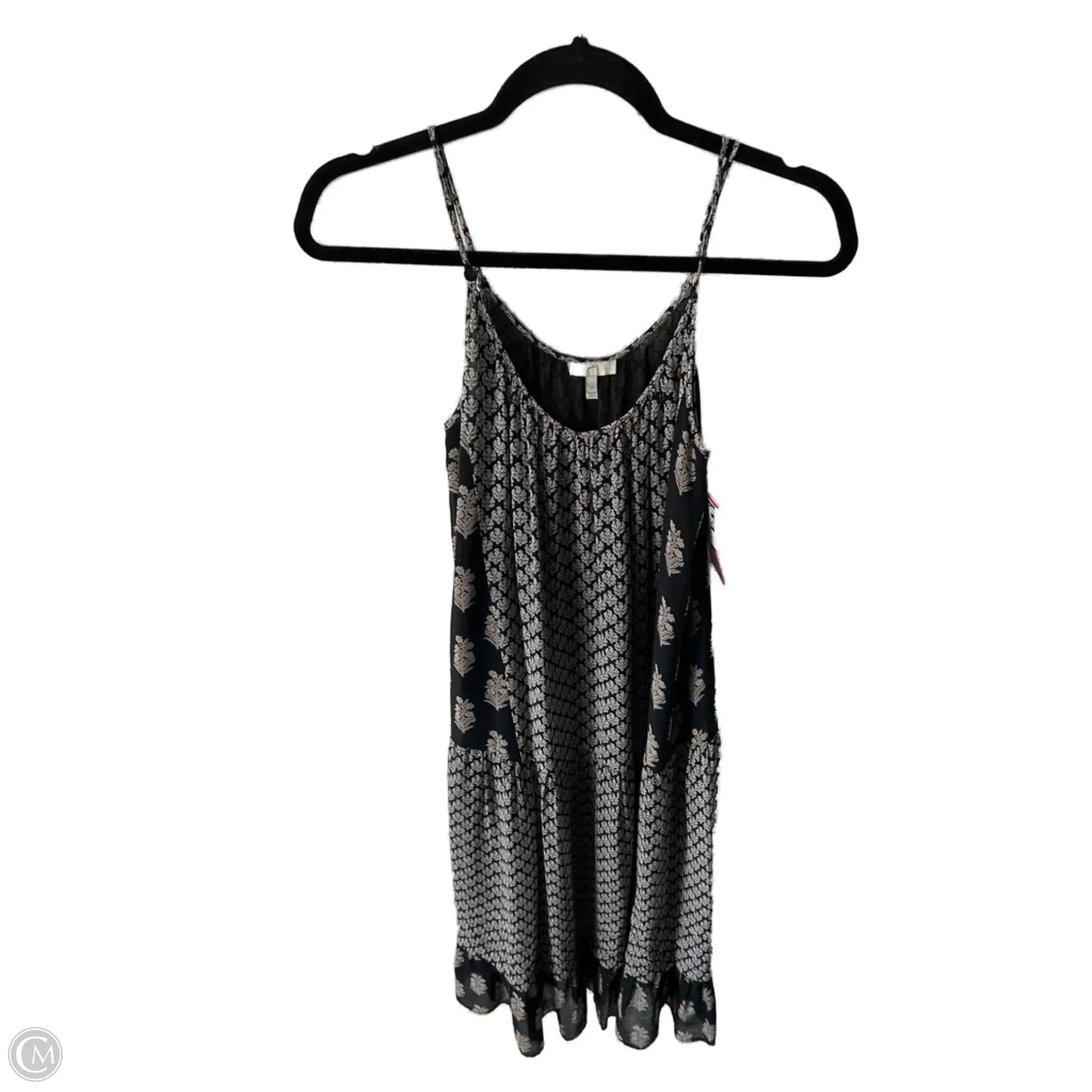 Dress Casual Midi By Joie In Black & Grey, Size: Xs