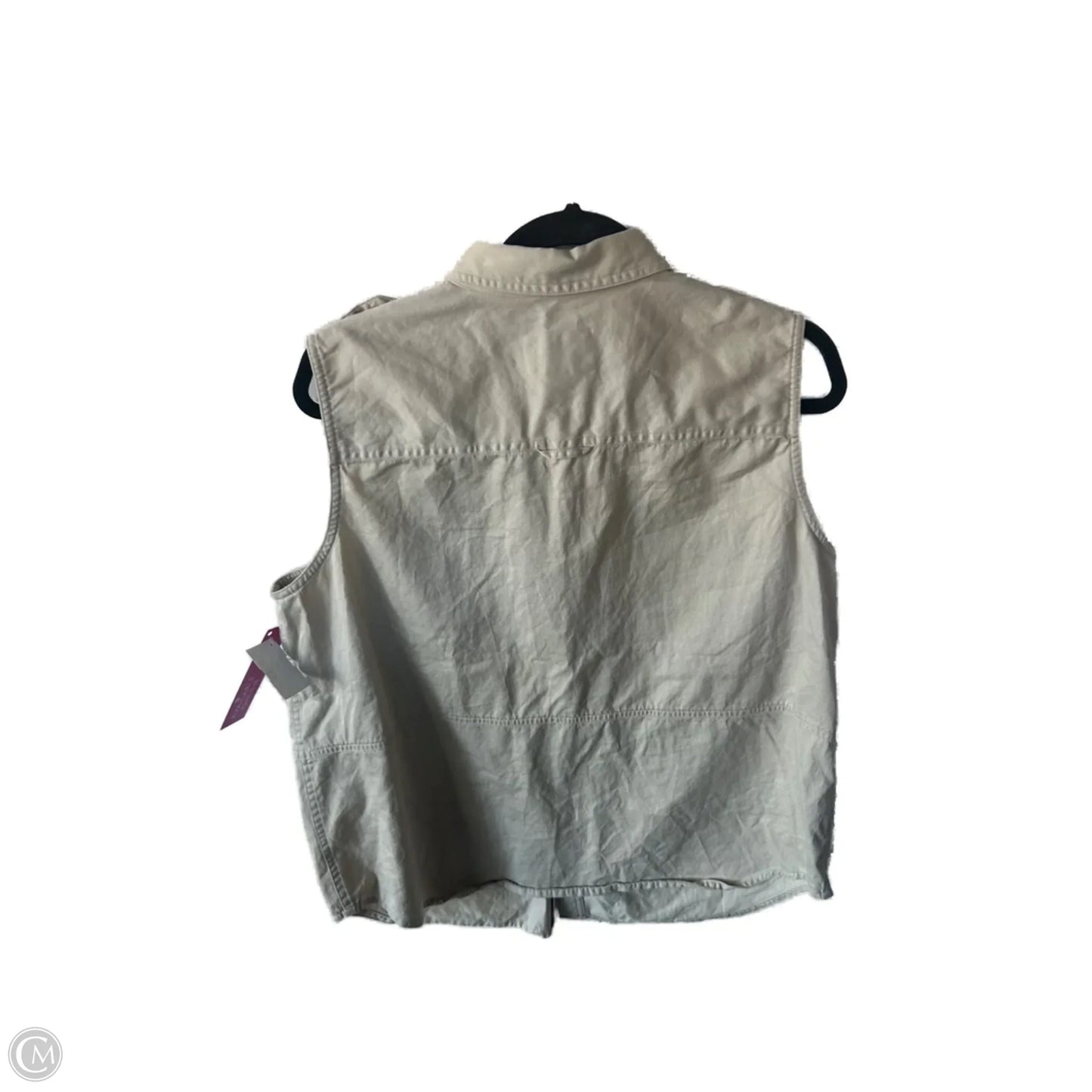 Vest Other By Lauren By Ralph Lauren In Tan, Size: 1x