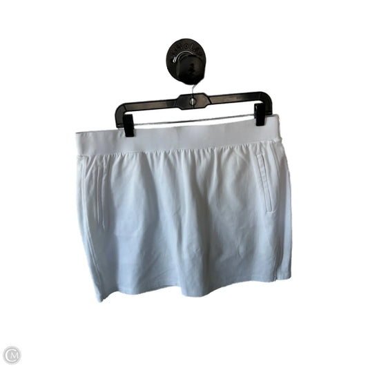 Skort By Talbots In White, Size: 16
