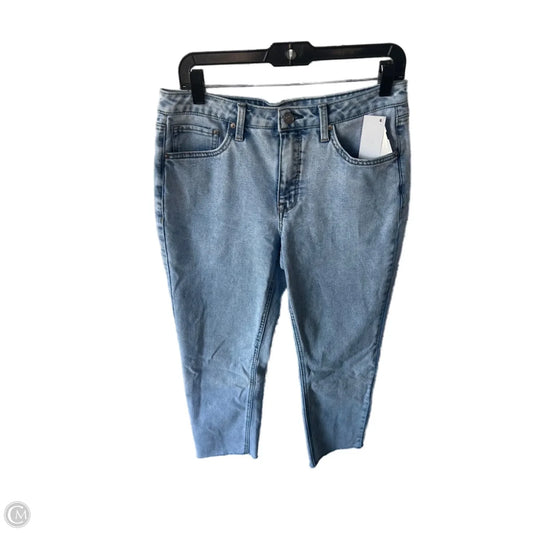 Jeans Straight By Seven 7 In Blue Denim, Size: 6