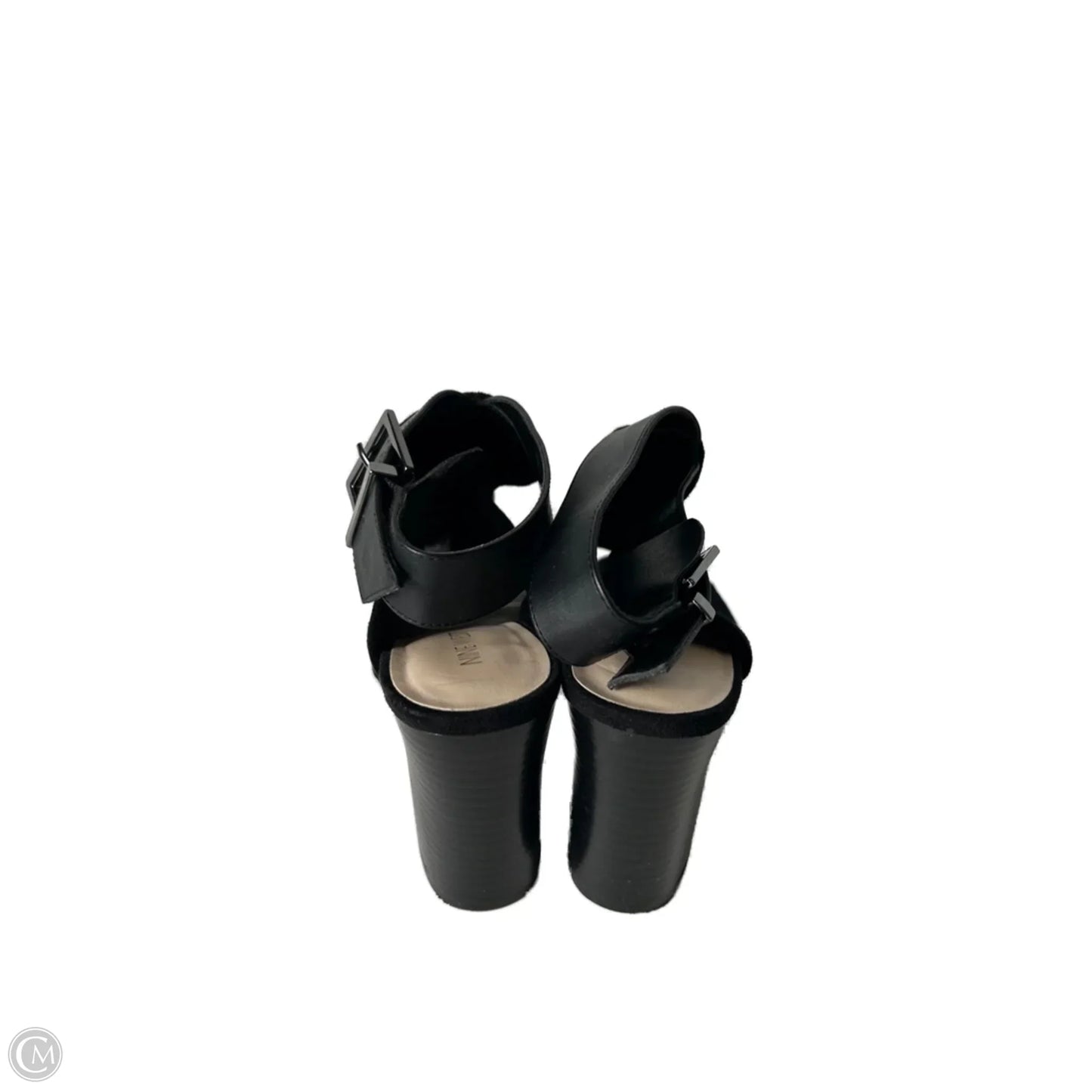 Shoes Heels Block By Nine West In Black, Size: 9