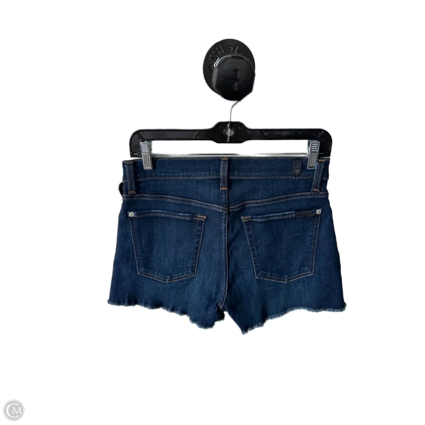 Shorts By 7 For All Mankind In Blue Denim, Size: 4