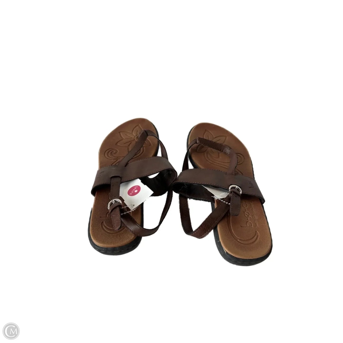 Sandals Flats By Born In Brown, Size: 9