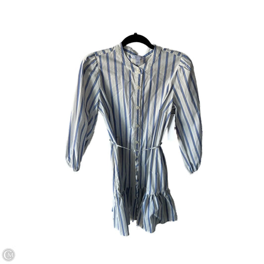 Dress Casual Short By Nine West Apparel In Blue & White, Size: S