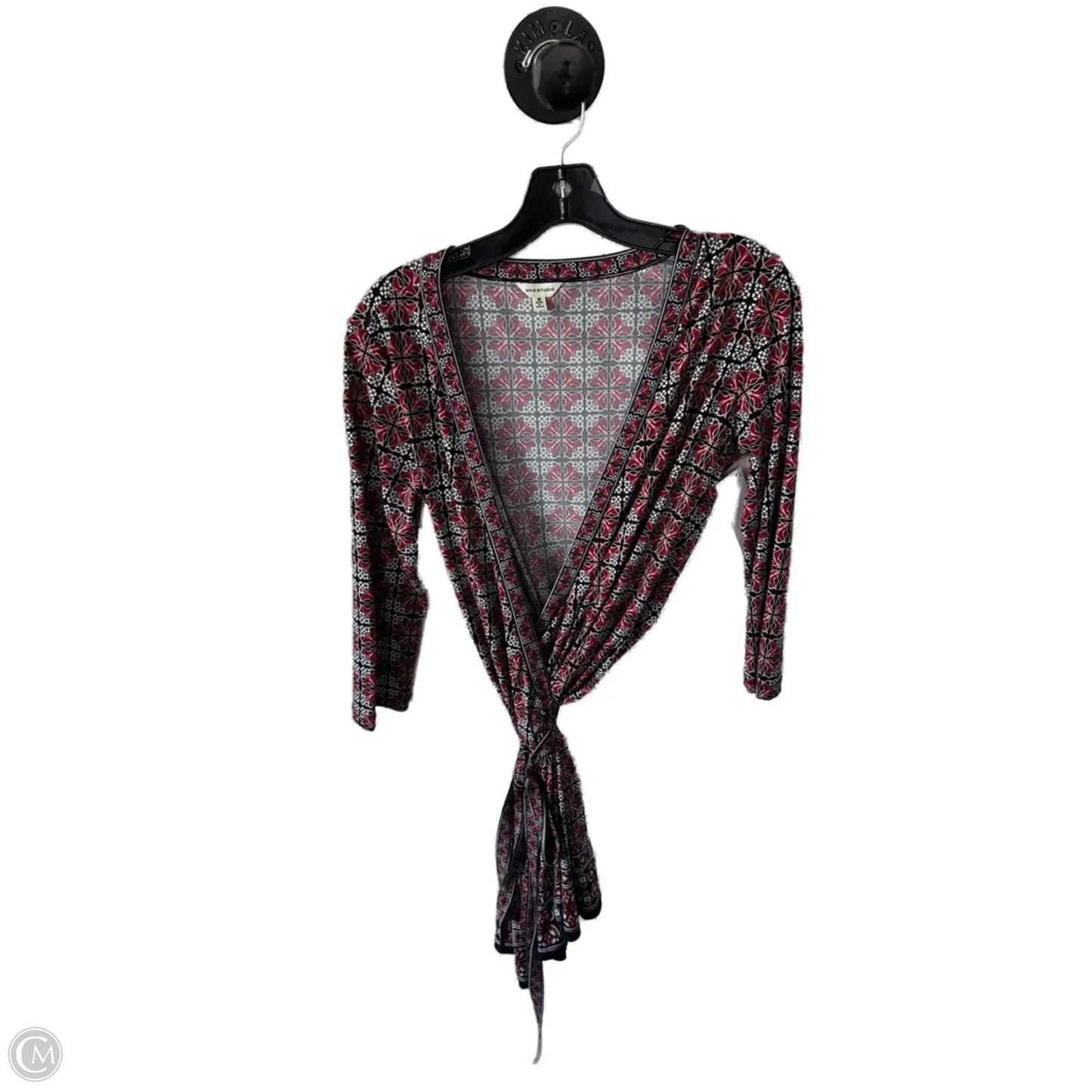 Dress Casual Short By Max Studio In Black & Red, Size: M