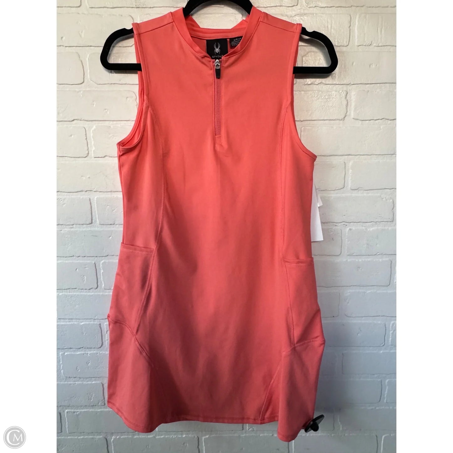 Athletic Dress By Spyder In Orange, Size: S