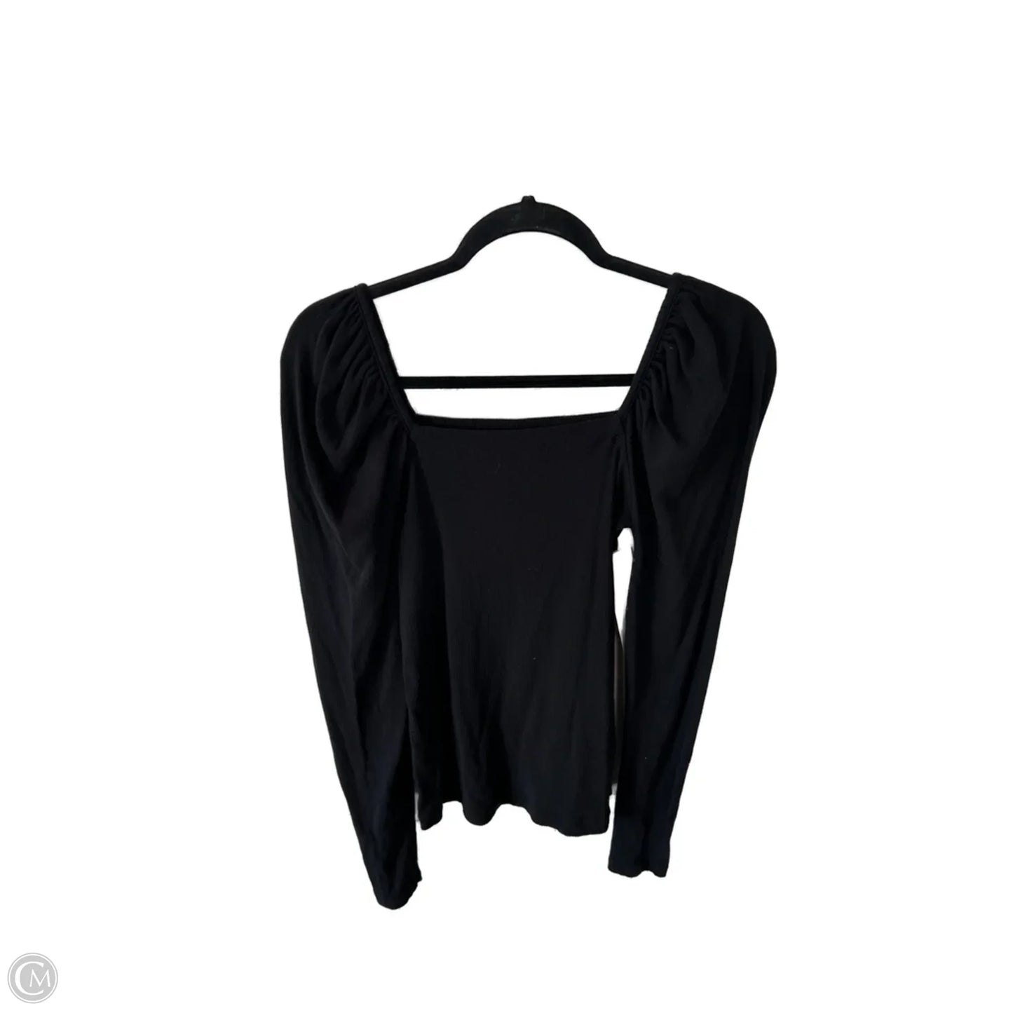 Top Long Sleeve By Bobi In Black, Size: Xs