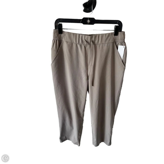 Athletic Pants By Eddie Bauer In Tan, Size: 8